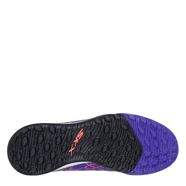 Purple - Skechers - SKX 01 Academy Juniors Astro Turf Football Boots