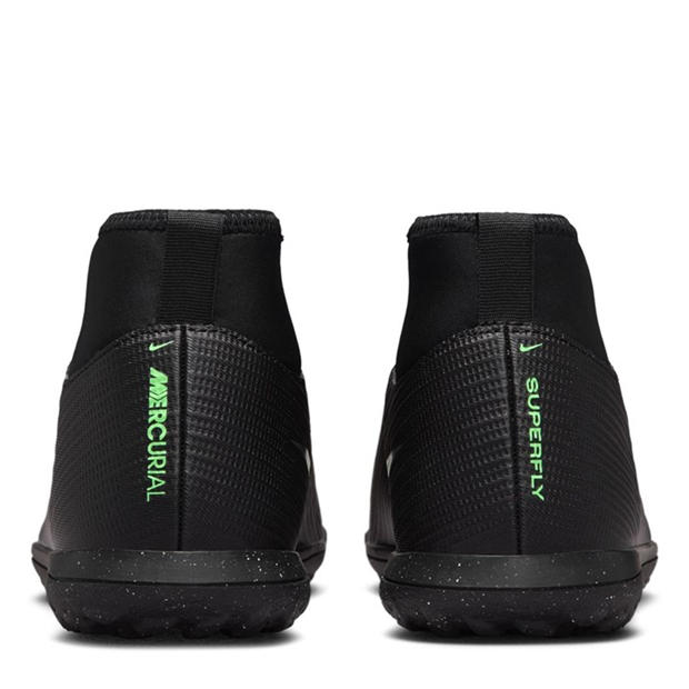 Black/Green - Nike - Kids' Mercurial Club Astro Turf Football Boot