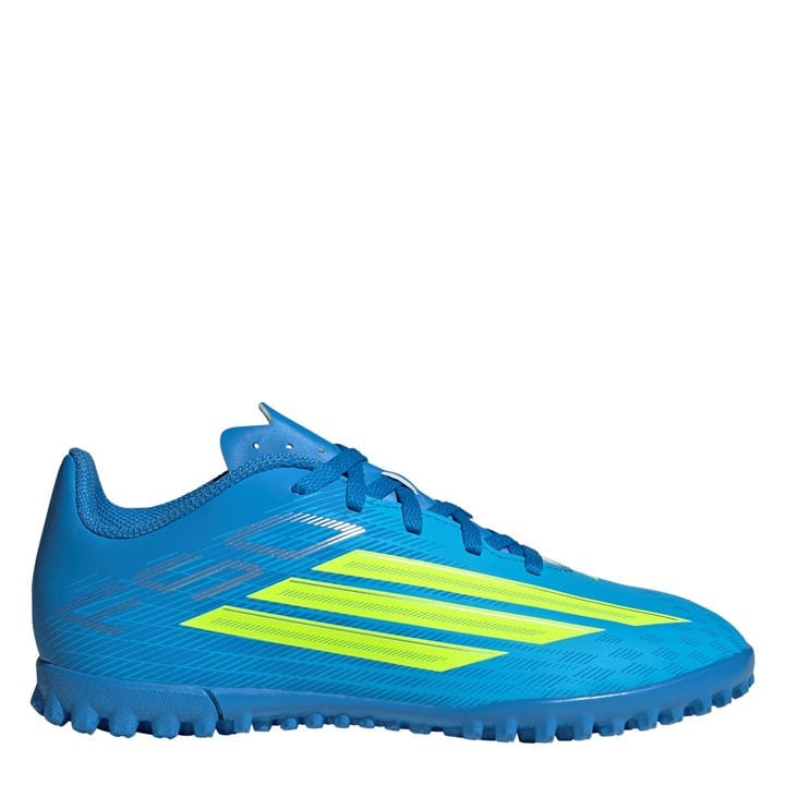 Adidas Boys Blue F50 Club  Astro Turf Football Boots in Size 3, Sports Direct