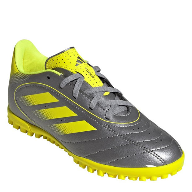 Iron/Solar Lemn (Turf) - adidas - Goletto IX Club Juniors Firm Ground Boots