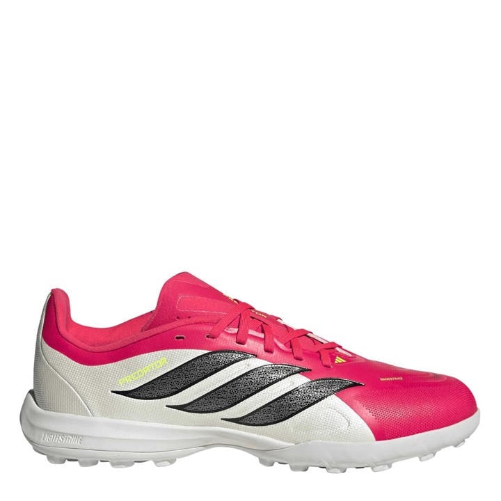 Adidas  Kids Red Kids' Predator League Astro Turf Football Boot in Size 4.5, Sports Direct