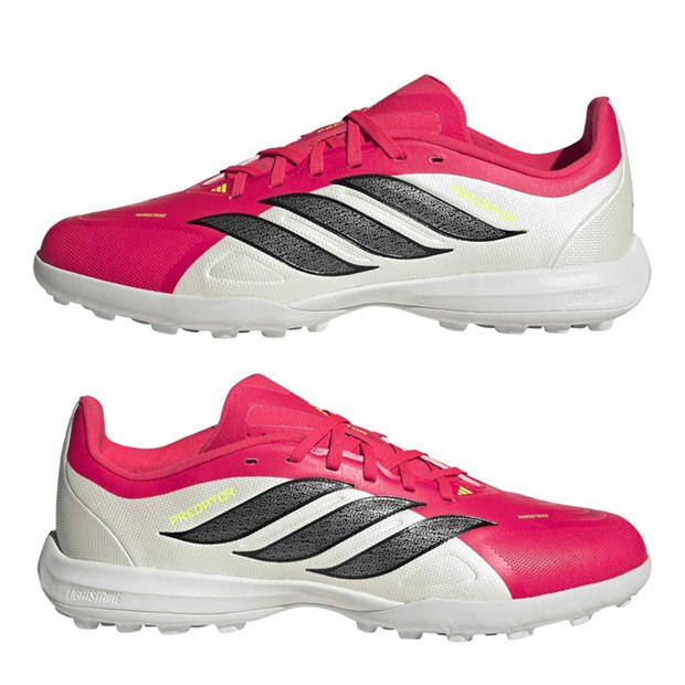 Lucid Red/Core - adidas - Kids' Predator League Astro Turf Football Boot