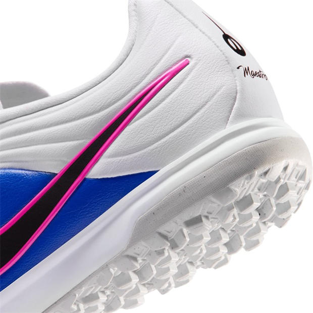 Blue/Wht/Pink - Nike - Tiempo Academy Junior Astro Turf Football Boots