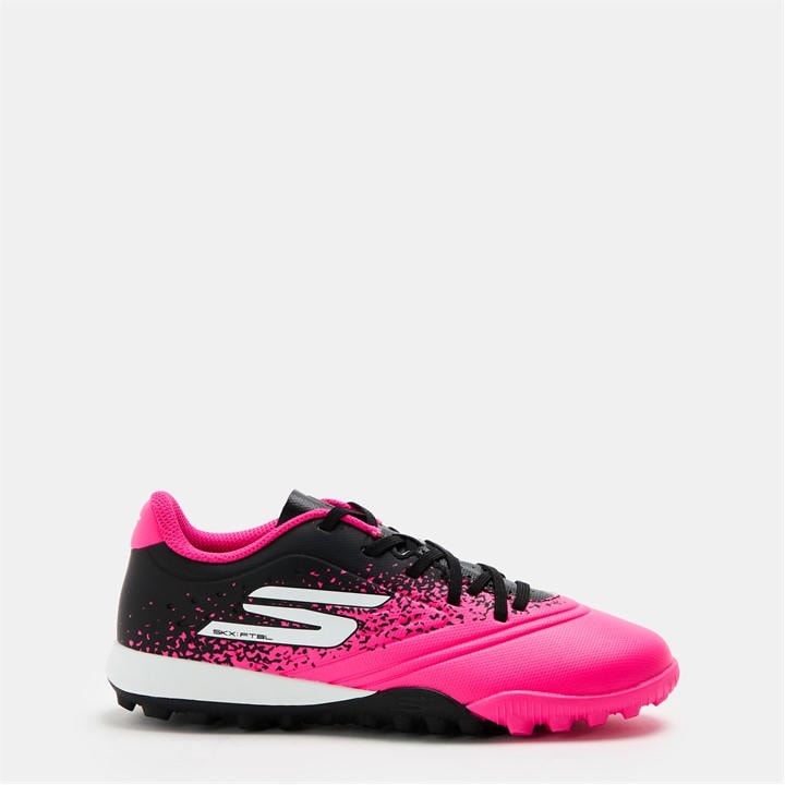 Skechers Boys Pink Razor  Astro Turf Football Boots in Size 1, Sports Direct
