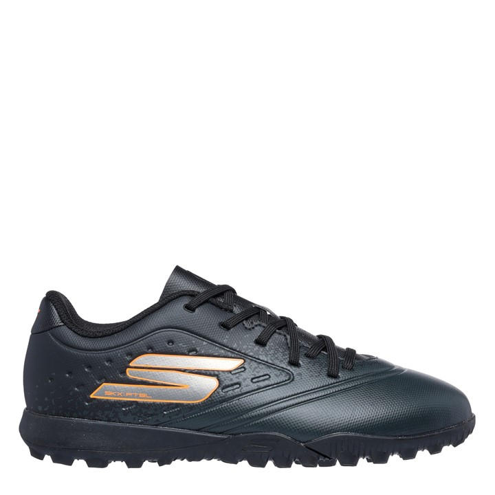 Skechers Boys Black Razor  Astro Turf Football Boots in Size 4, Sports Direct