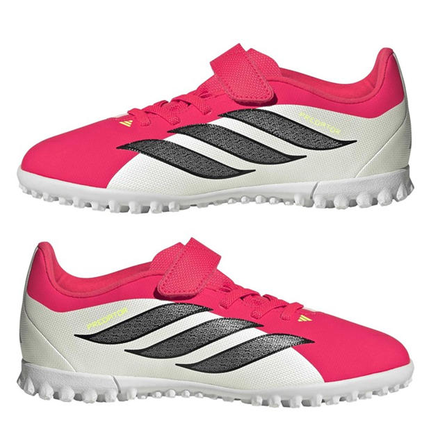 Lucid Red/Core - adidas - Kids' Predator Club Astro Turf Football Boot