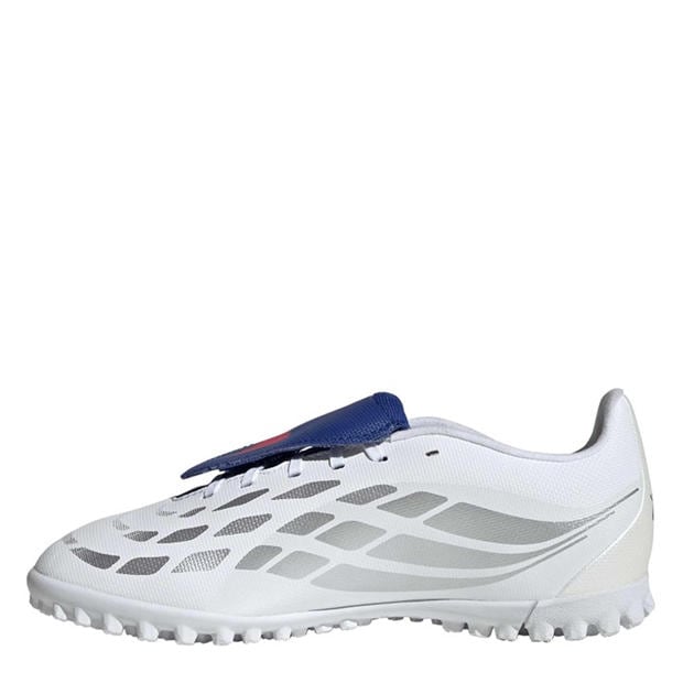 Ftwr White/Zero - adidas - Kids' Predator Club Astro Turf Football Boot