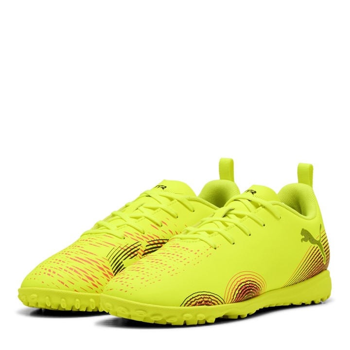 Puma Boys Yellow Future 8 Play Astro Turf Football Boots  in Size 5, Sports Direct