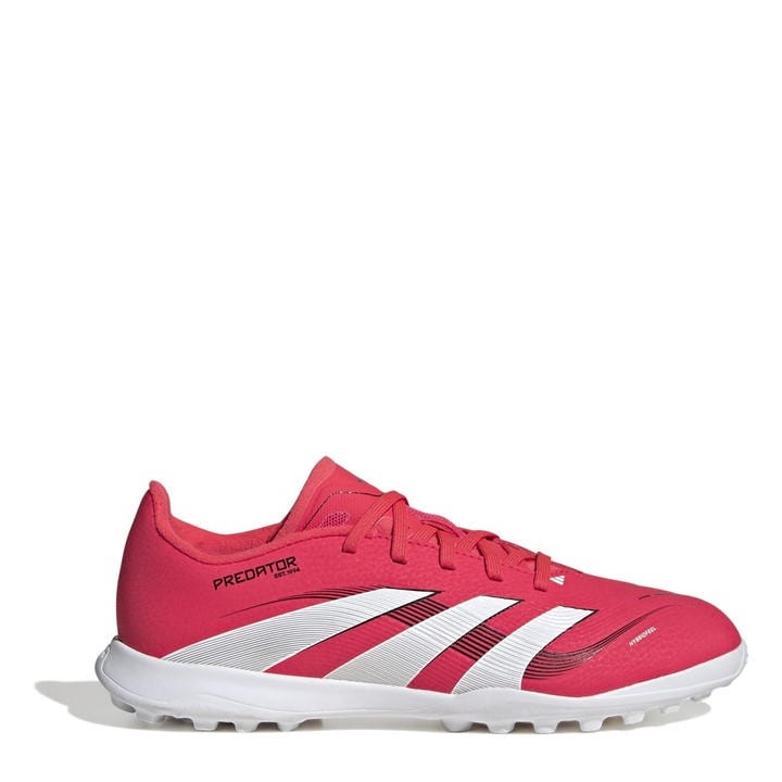 Adidas Boys Red Predator League  Astro Turf Football Boots in Size 4.5, Sports Direct