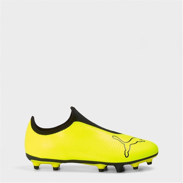 Puma Boys Yellow Finesse Firm Ground Football Boots  in Size 5.5, Sports Direct