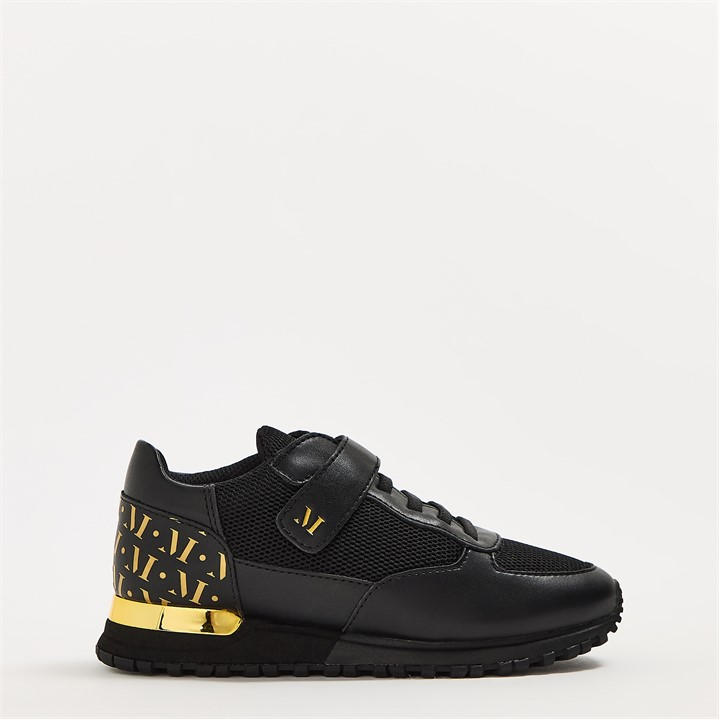 Mallet Boys Black Popham Trainers  in Size 5, Sports Direct