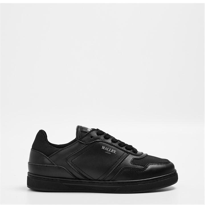 Mallet Boys Black Barnsley Trainers  in Size 3, Sports Direct