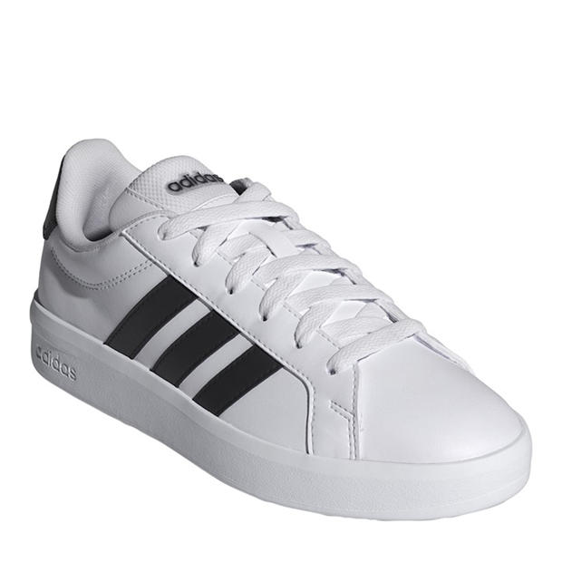 White/Black - adidas - Kids' Low-Top Trainers