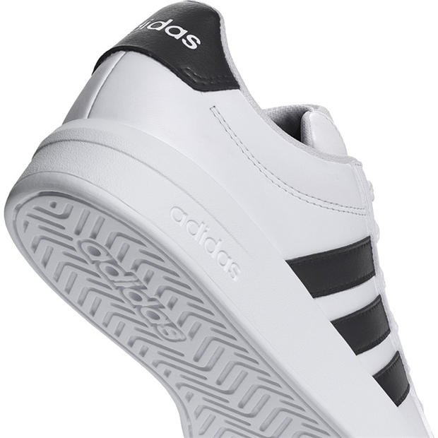 White/Black - adidas - Kids' Low-Top Trainers
