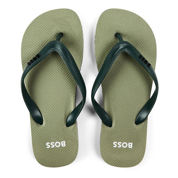 Medium Green - Boss - Tracy Thng Rblg N 10248526 01 Slider Slippers Boys