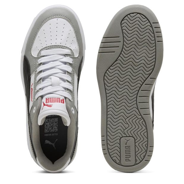 Grey/Black - Puma - Caven Trainers Juniors