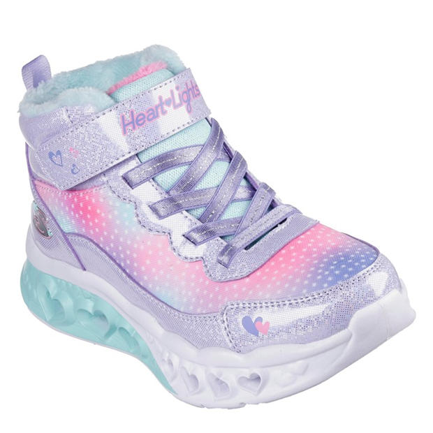 Lavender/Multi - Skechers - Unisex Kids' Slip On Trainers