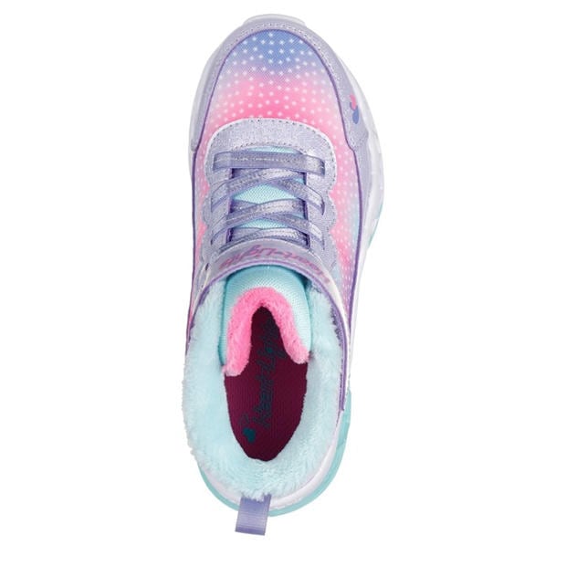 Lavender/Multi - Skechers - Unisex Kids' Slip On Trainers