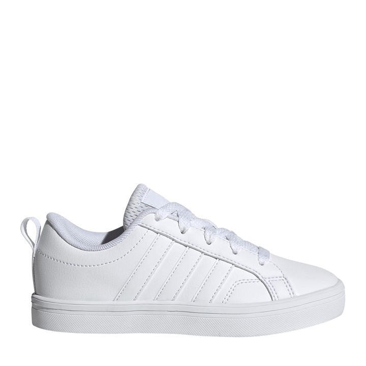 Adidas Boys White Vs Pace 2.0 Shoes  in Size 4, Sports Direct