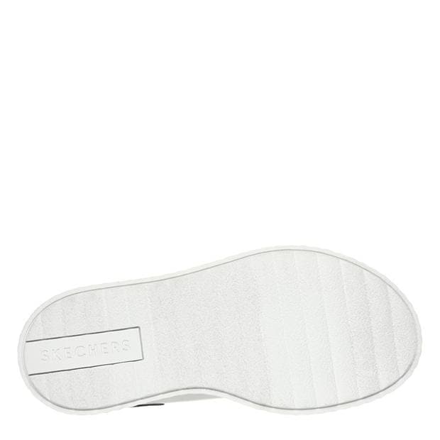 Wht/Blk/Gold - Skechers - Kids' Casual Low-Top Trainers