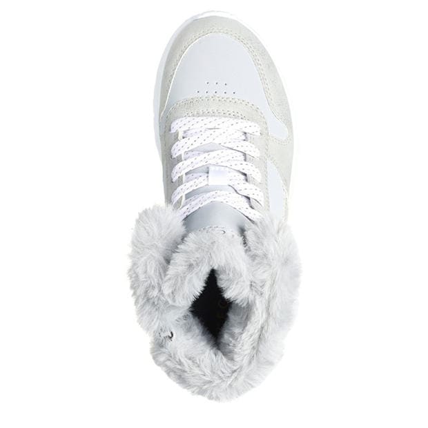 Grey - Skechers - Kids' High-Top Trainers