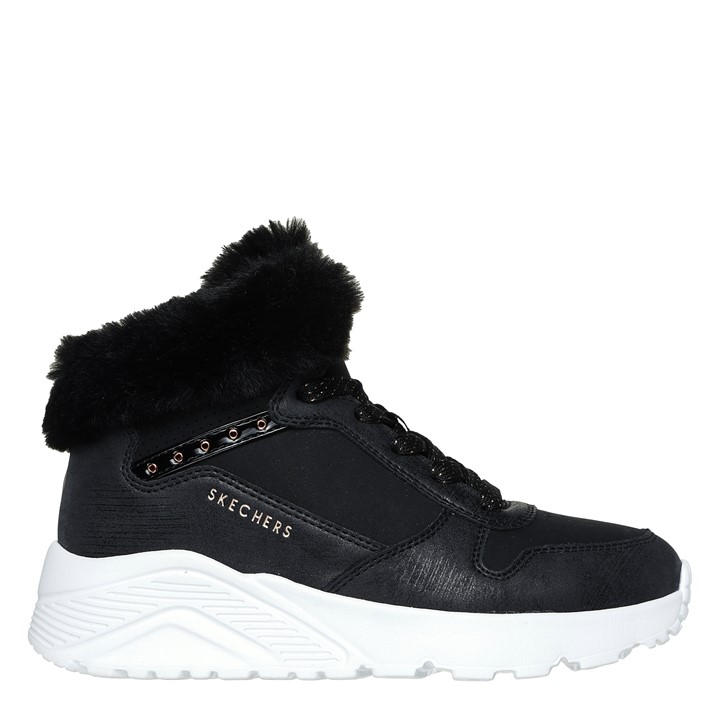 Skechers  Kids Black Kids' High-Top Trainers in Size 5, Sports Direct