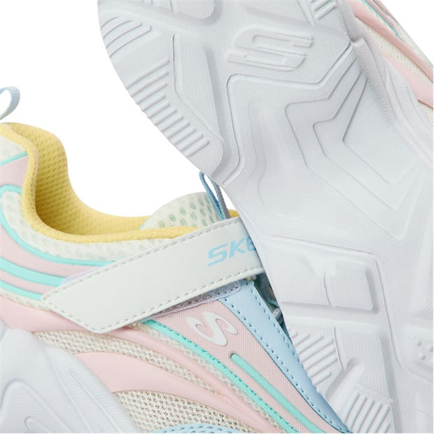 White/Multi - Skechers - Unisex Kids' Slip On Trainers