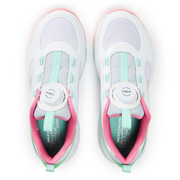White/Multi - Skechers - Unisex Kids' Slip On Trainers