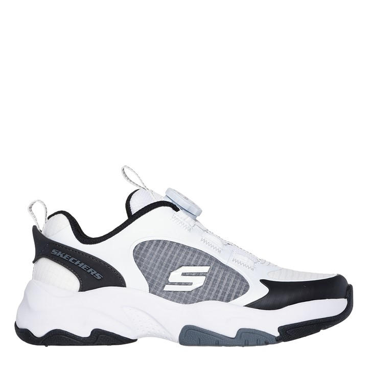 Skechers  Kids White ' Slip On Trainers in Size 5.5, Sports Direct