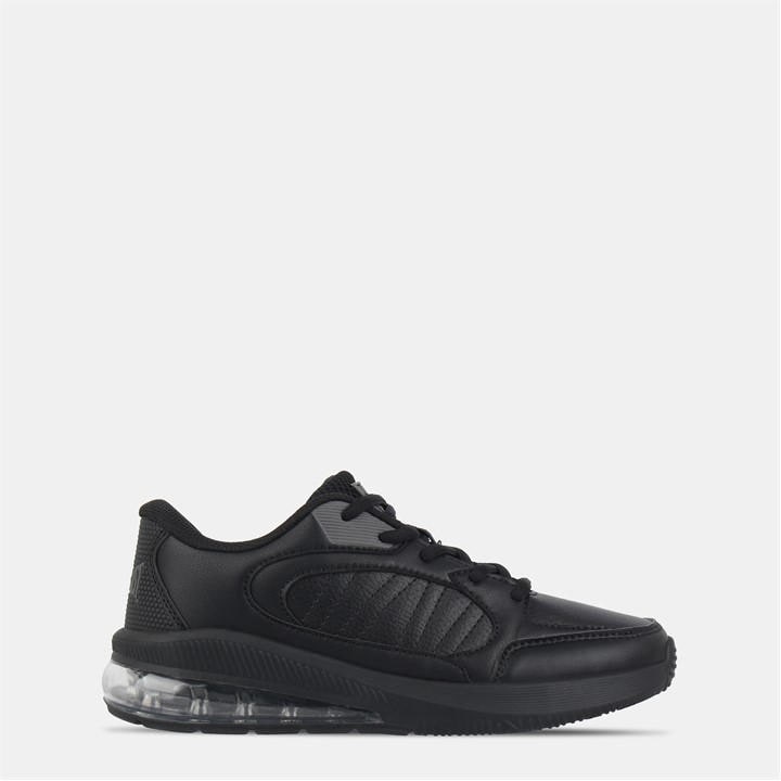 Everlast  Kids Black ' Assist Lightweight Basketball Trainers in Size 4, Sports Direct