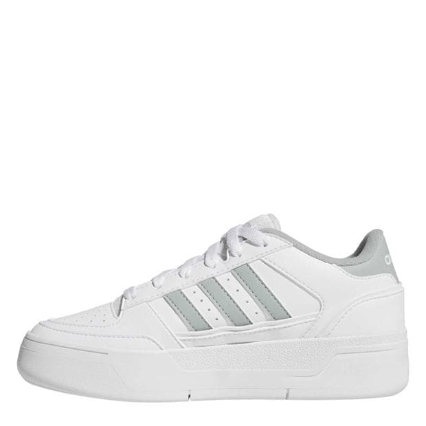Ftwr White/Wond - adidas - Kids' Break Start Bold Court Trainers