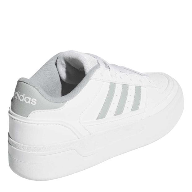 Ftwr White/Wond - adidas - Kids' Break Start Bold Court Trainers