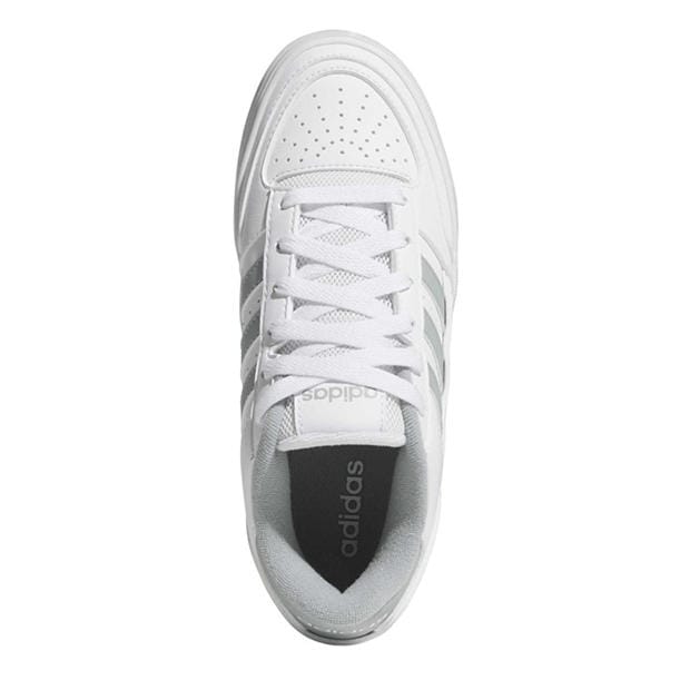 Ftwr White/Wond - adidas - Kids' Break Start Bold Court Trainers