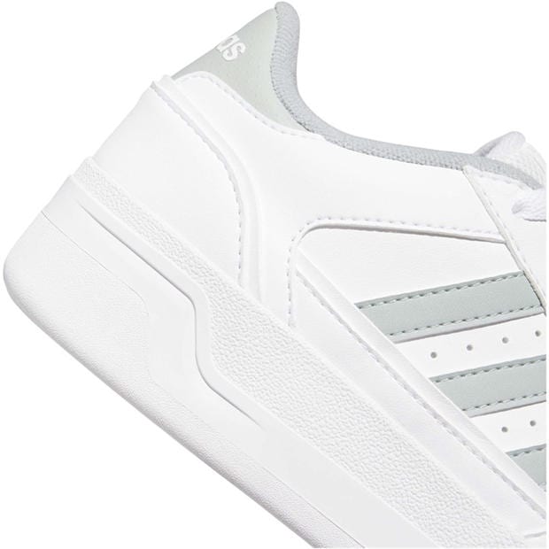 Ftwr White/Wond - adidas - Kids' Break Start Bold Court Trainers