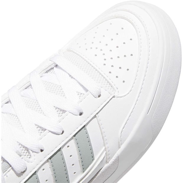 Ftwr White/Wond - adidas - Kids' Break Start Bold Court Trainers