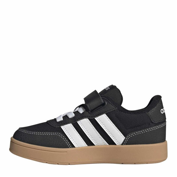 Core Black/Ftwr - adidas - Kids' Breakbase C Court Trainers