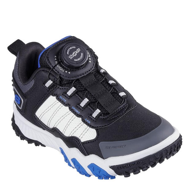 Black/White - Skechers - Unisex Kids' Slip On Trainers