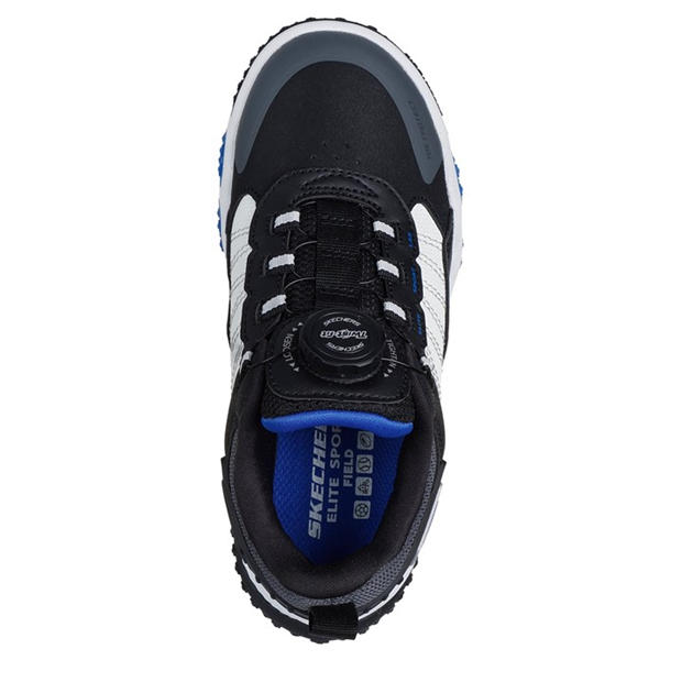 Black/White - Skechers - Unisex Kids' Slip On Trainers