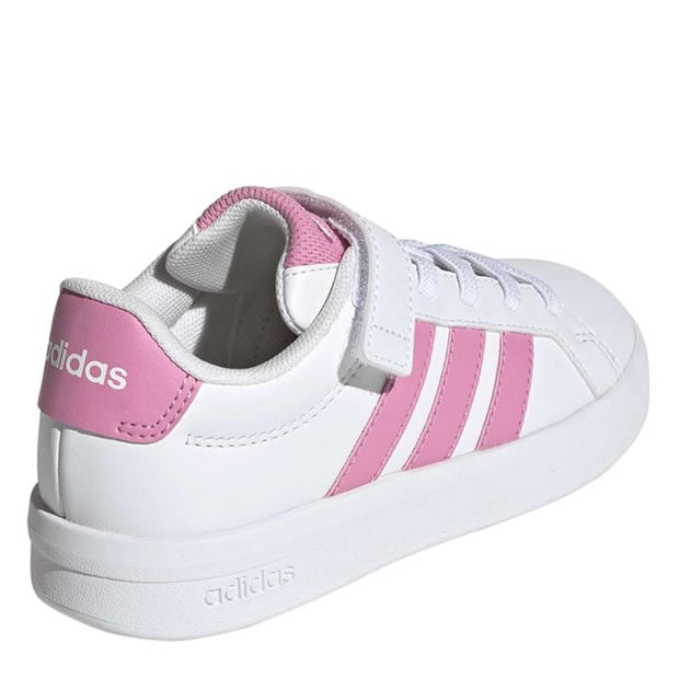 Ftwr White/Blis - adidas - Kids' Grand Court 3.0 Trainers