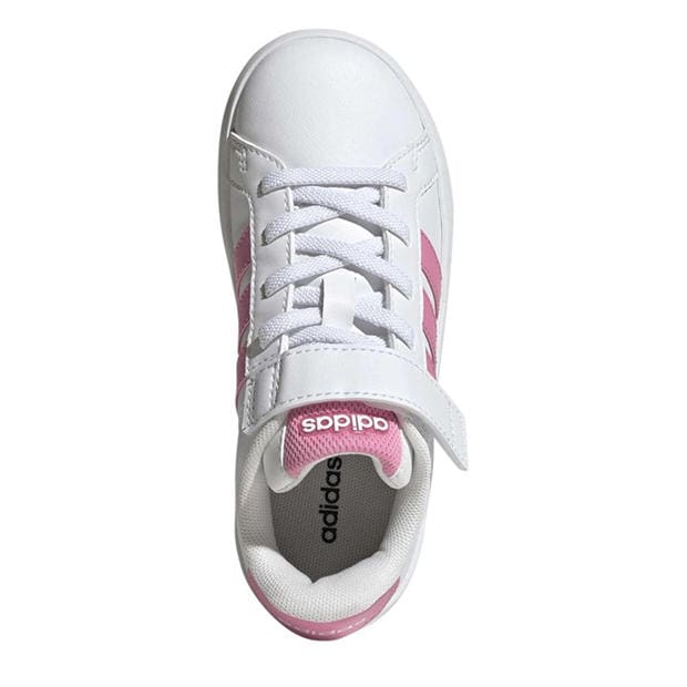 Ftwr White/Blis - adidas - Kids' Grand Court 3.0 Trainers