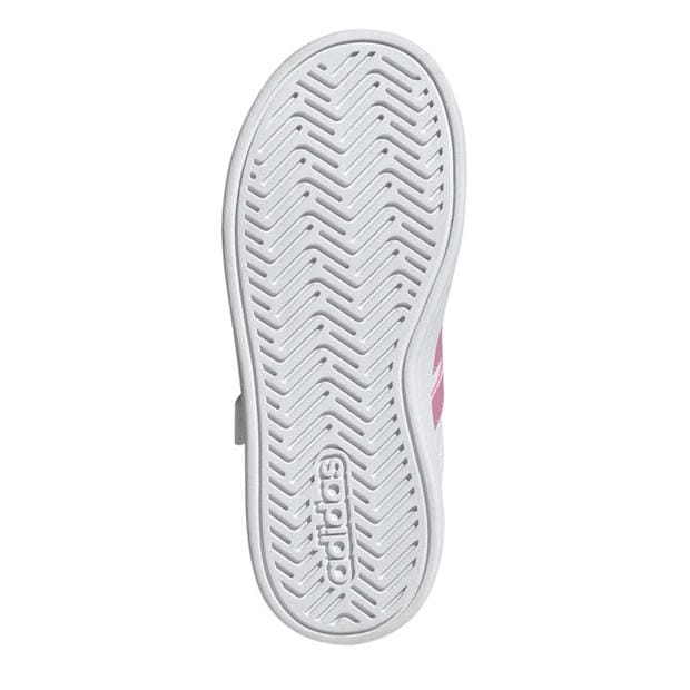 Ftwr White/Blis - adidas - Kids' Grand Court 3.0 Trainers