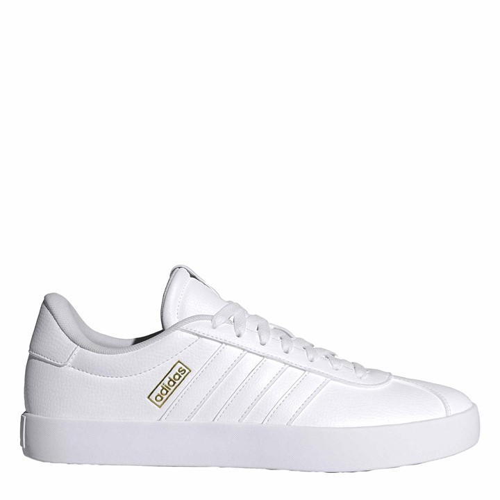 Adidas Boys White Vl Court 3.0 Trainers in Size 5, Sports Direct