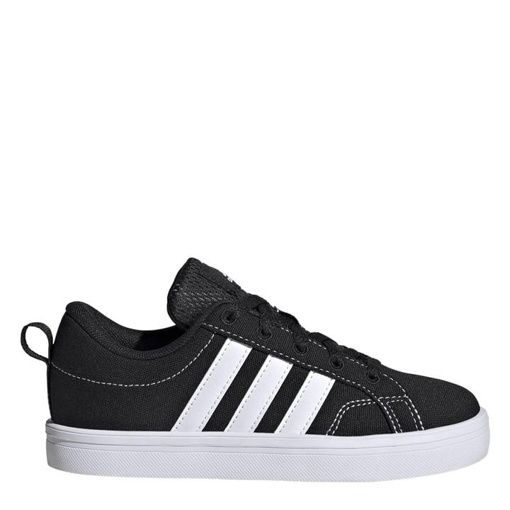 Adidas  Kids Black Kids' Vs Pace 2.0 Low-Top Trainers in Size 5, Sports Direct