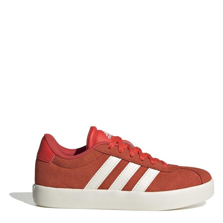 Adidas Boys Red Vl Court 3.0 Shoes  in Size C11, Sports Direct