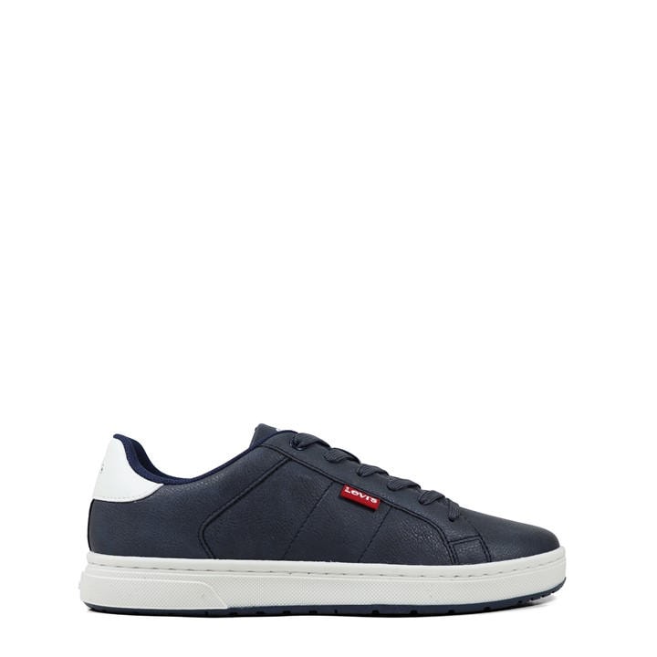 Levis Boys Blue Piper Jr Sneakers  in Size 3.5, Sports Direct