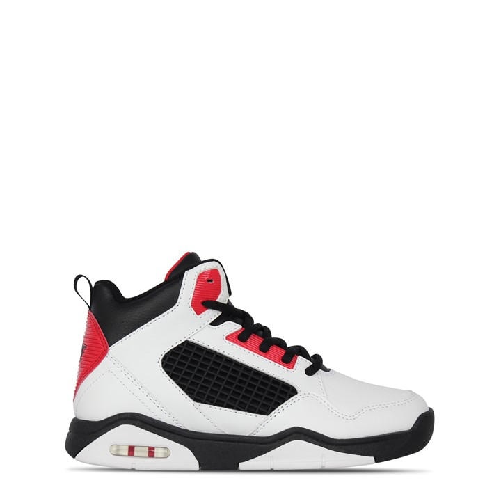 Rise Boys Reverse Basketball Trainers Juniors - White/Black/Red - 5.5 (38.5) - Image 2
