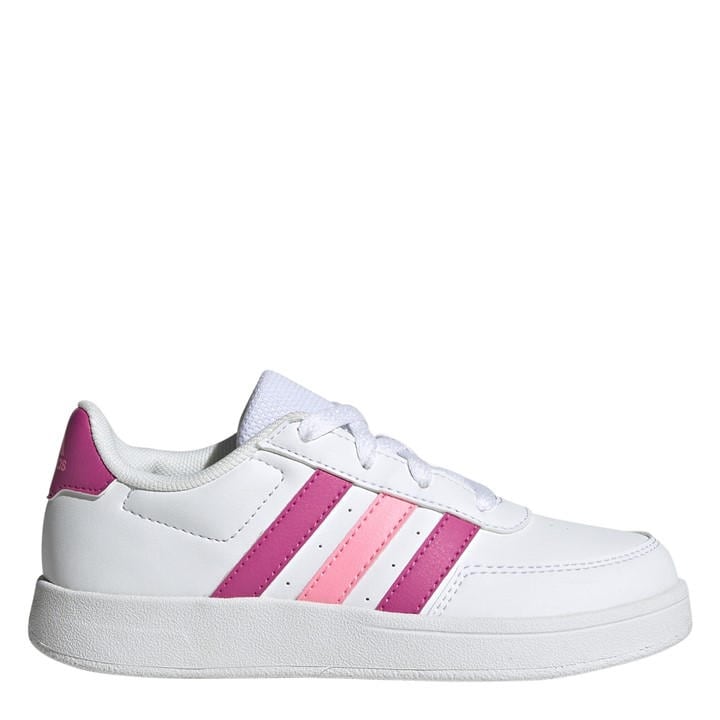 Adidas  Kids White ' Breaknet 2.0 Low-Top Trainers in Size 5, Sports Direct