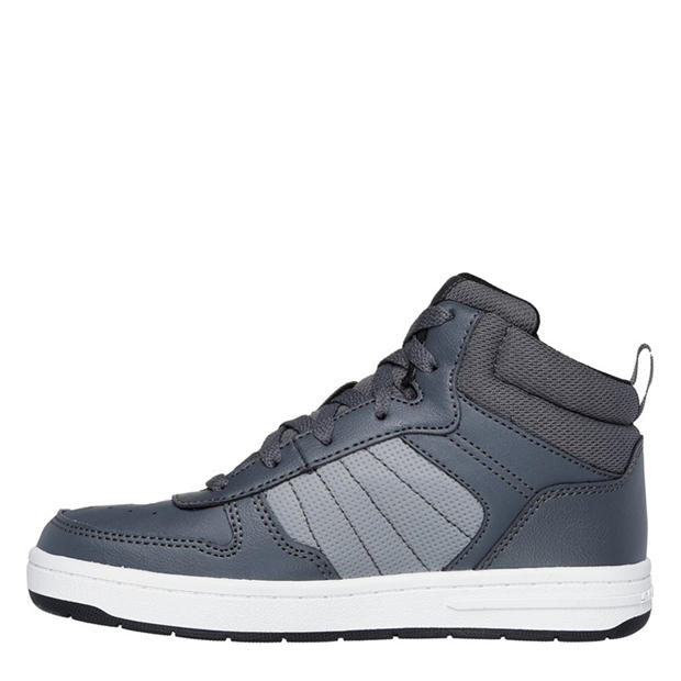 Grey - Skechers - Unisex Kids' High-Top Trainers