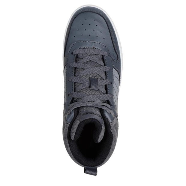 Grey - Skechers - Unisex Kids' High-Top Trainers