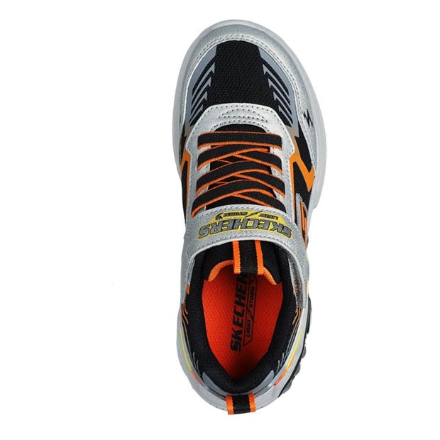 Silver Black - Skechers - Light Storm 3 Low-Top Trainers Unisex Kids
